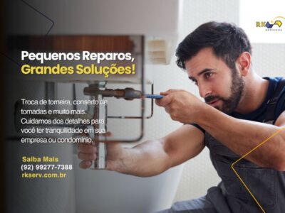 Pequenos Reparos e Manutenção Predial